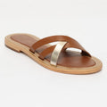 Sandales Valeria - Doré+Camel