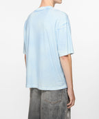 T-Shirt Sprayed Logo – Acne Studios – Bleu