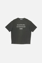T-Shirt Sprayed Logo – Acne Studios – Noir