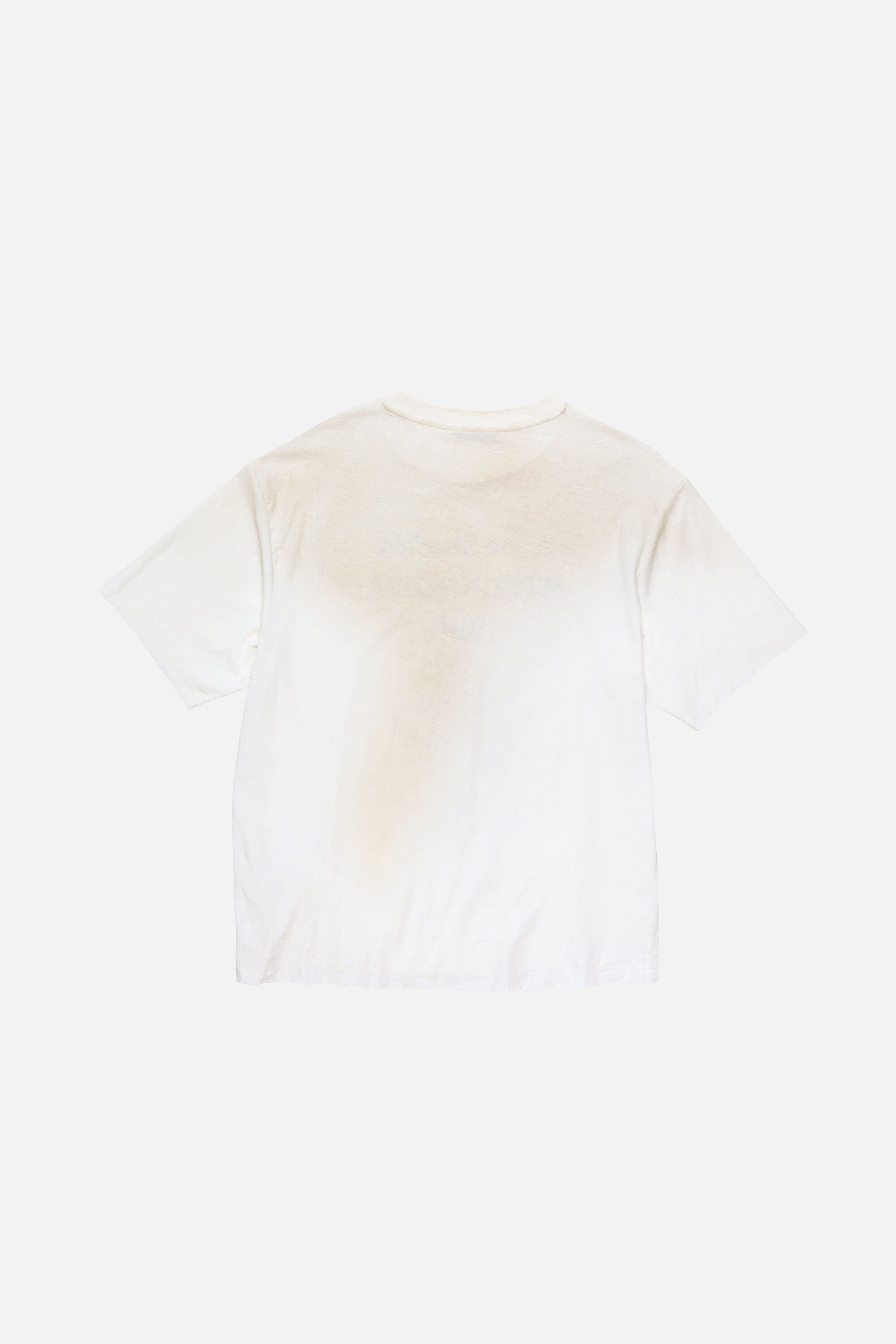 Acne Studios - T-Shirt Sprayed Logo – Blanc