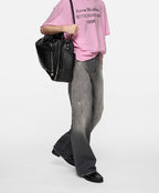 Acne Studios - T-Shirt Sprayed Logo – Rose Bonbon