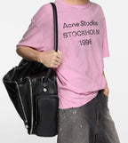 Acne Studios - T-Shirt Sprayed Logo – Rose Bonbon