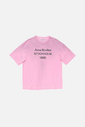 Acne Studios - T-Shirt Sprayed Logo – Rose Bonbon