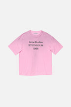 Acne Studios - T-Shirt Sprayed Logo – Rose Bonbon