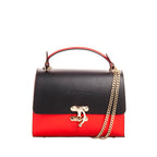 Bolso De Mano Ora - Rojo Negro