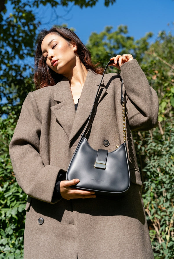 Hely Shoulder Bag - Black