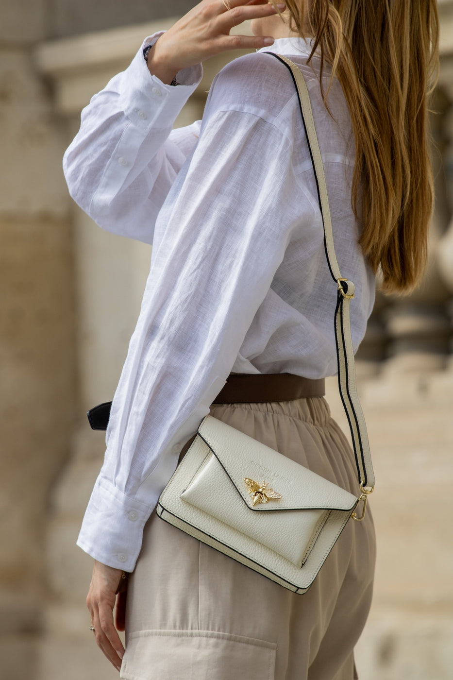 Roxane Shoulder Bag - Off-White