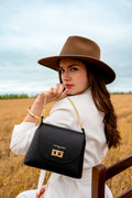 Bolso Bandolera Zia - Negro