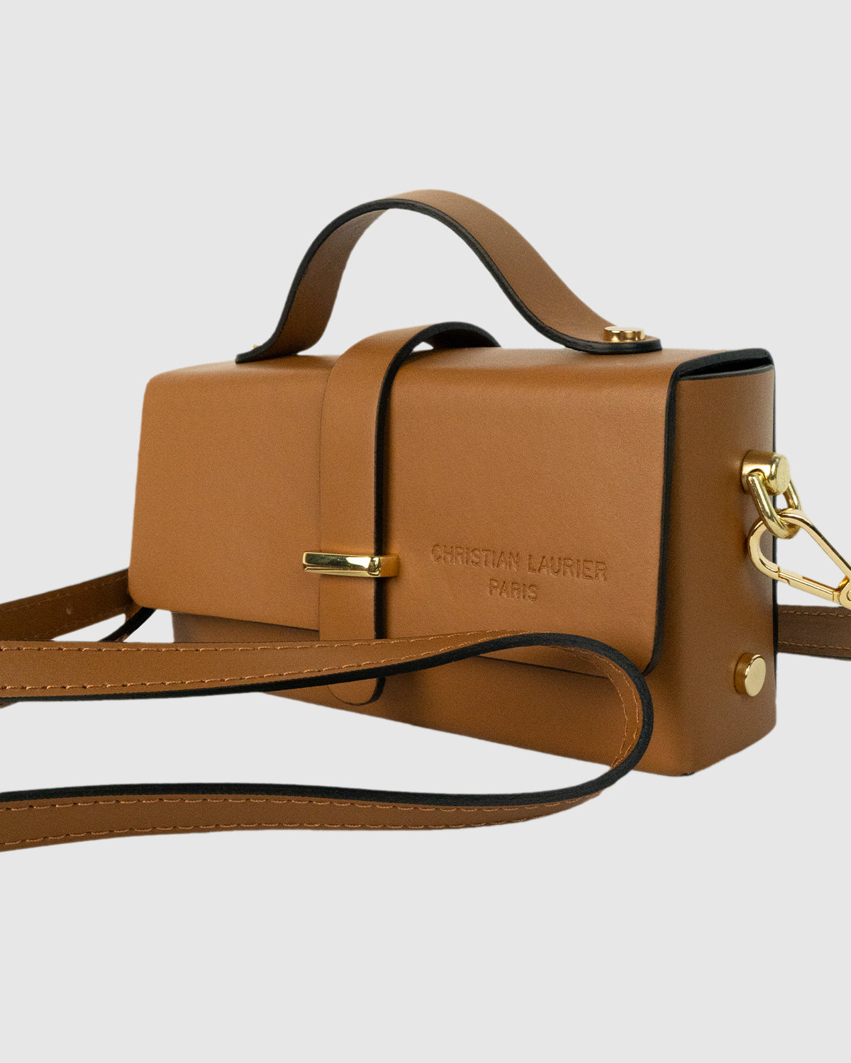 Sac À Bandoulière Claude - Camel Clair
