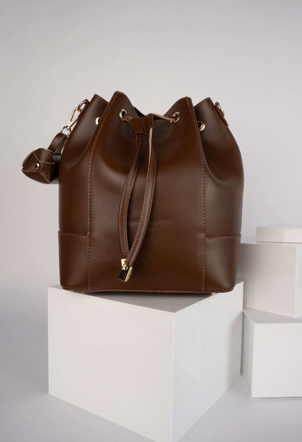 Liora Bucket Bag - Brown