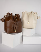 Liora Bucket Bag - Brown