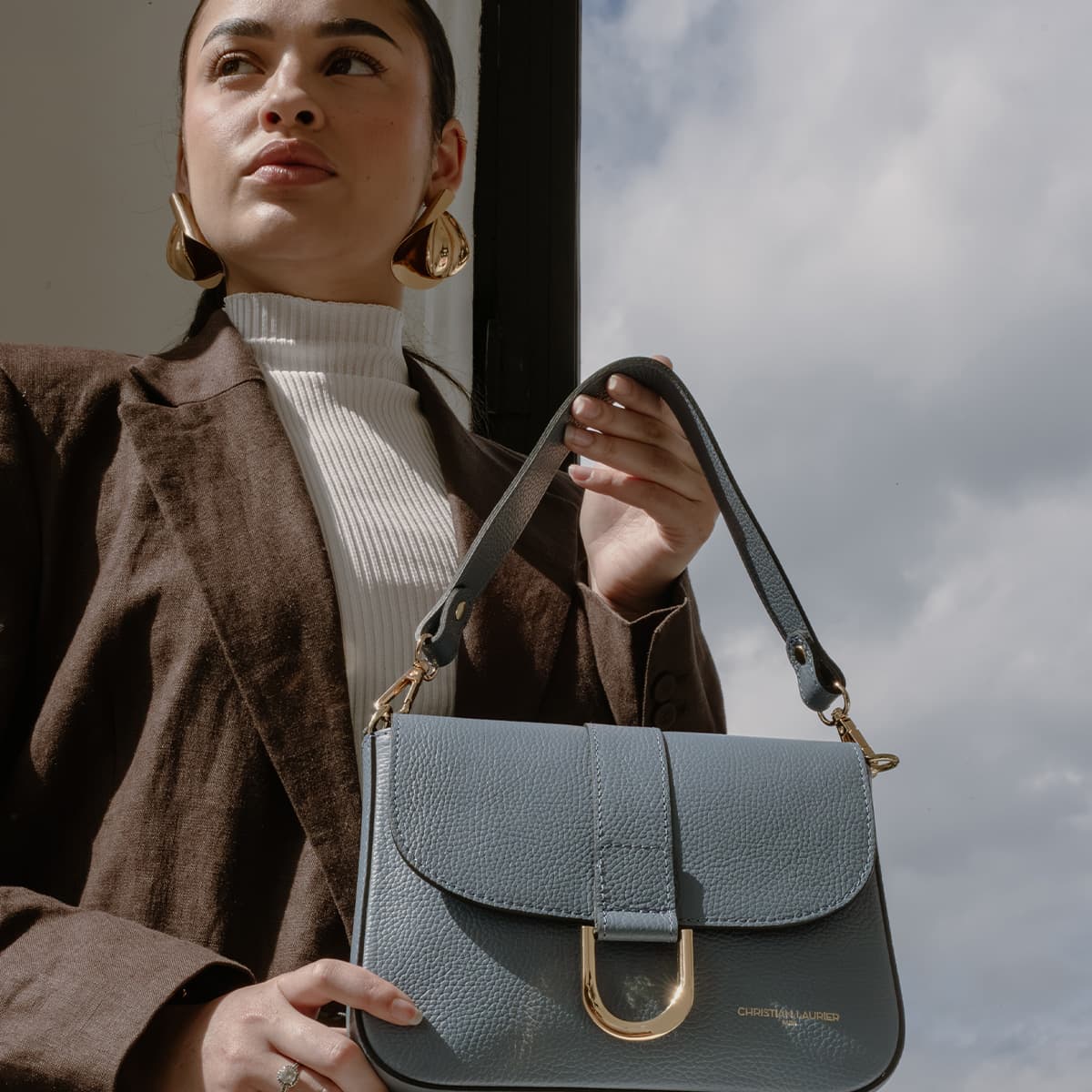 Sac A Bandouliere Nael - Bleu Ciel
