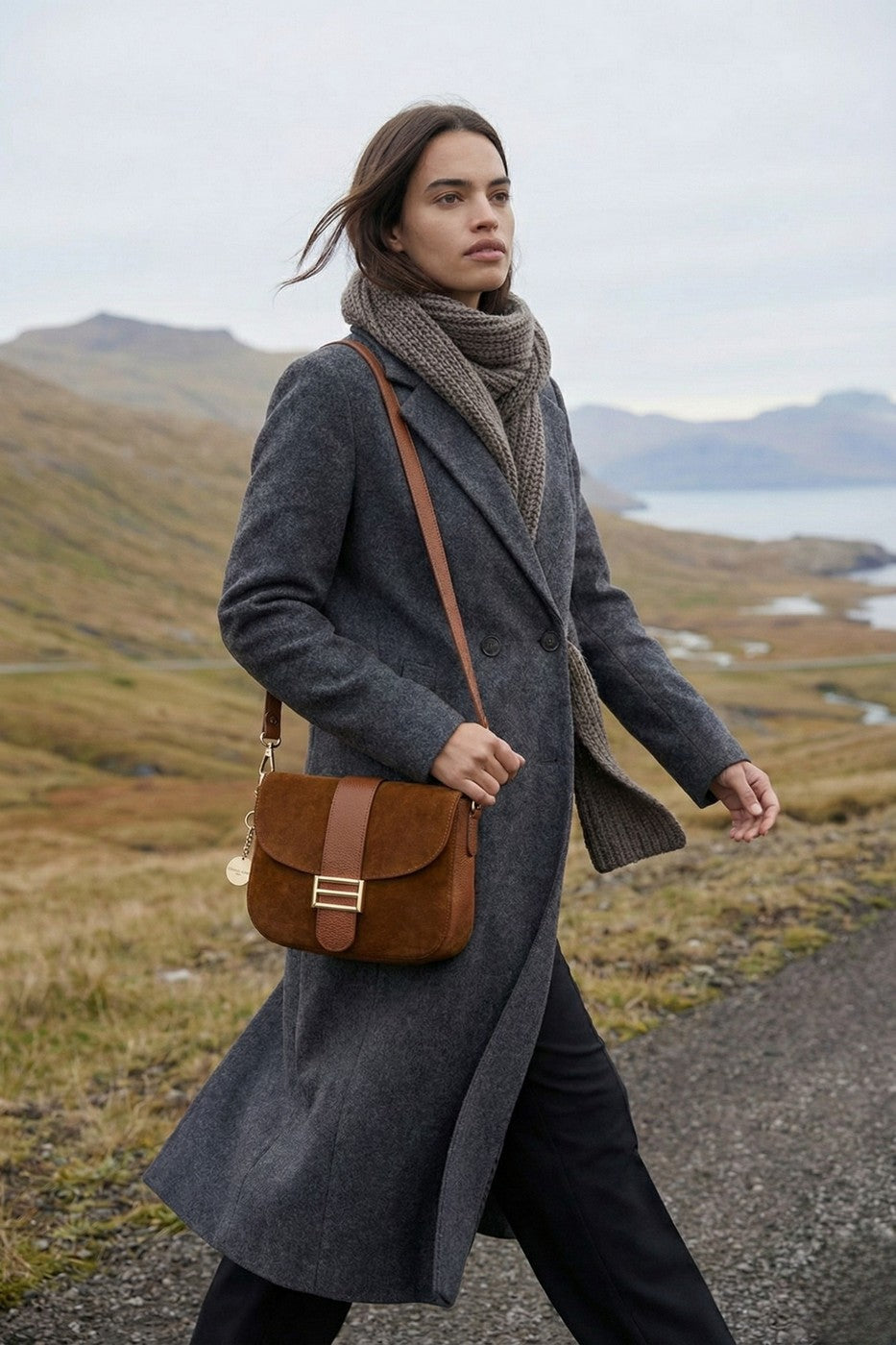 Sac A Bandouliere Noche - Camel