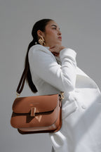 Bolso Bandolera Roma - Marrón