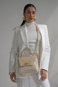 Sac À Main Yasmin - Blanc Casse