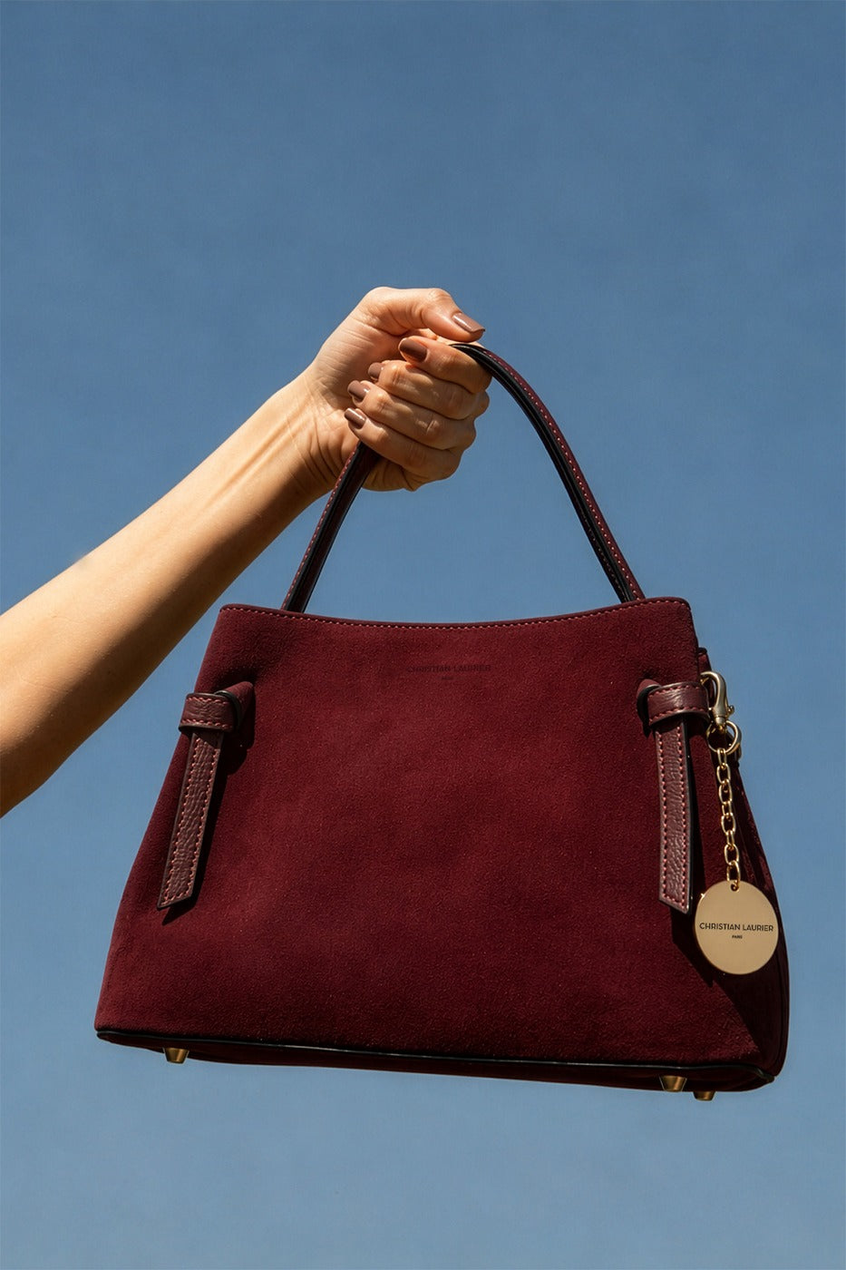 Bolso de Mano Ada - Burdeos