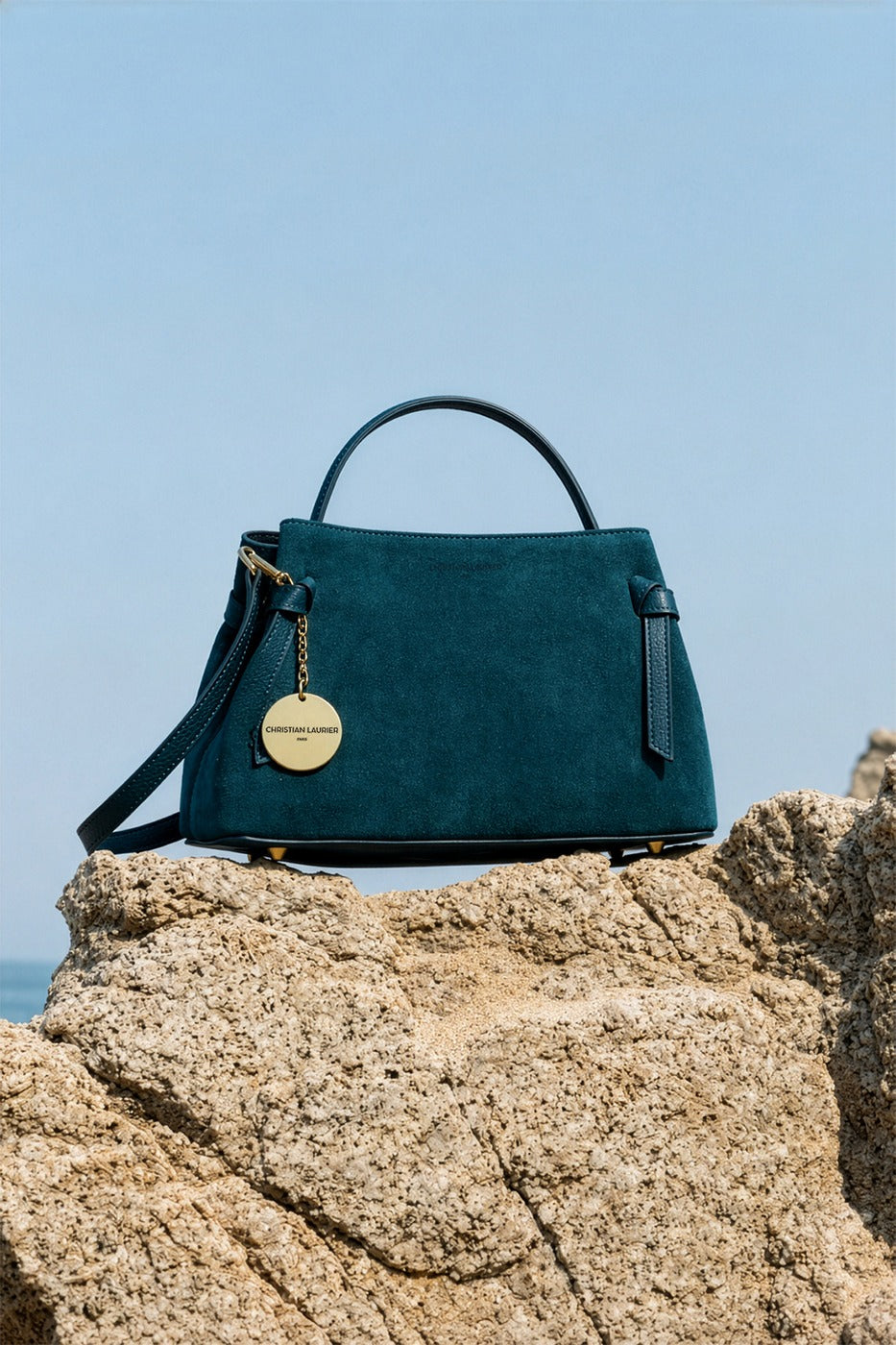Bolso de Mano Ada - Azul Pato