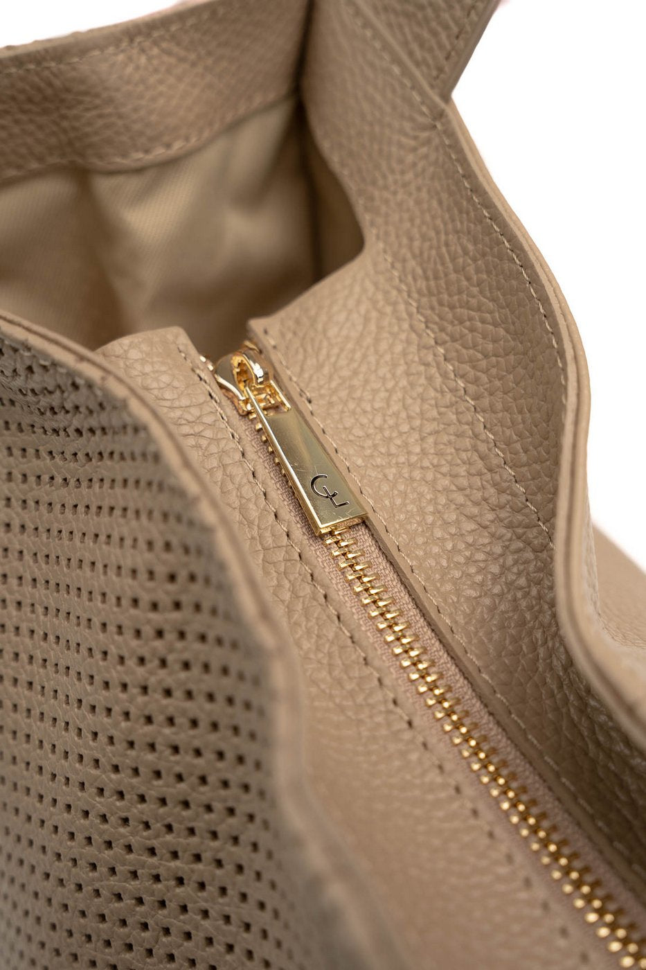 Agatella Handbag - Taupe