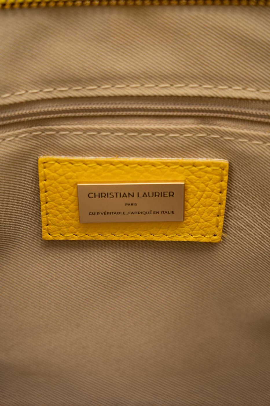 Bolso de Mano Agatella - Amarillo