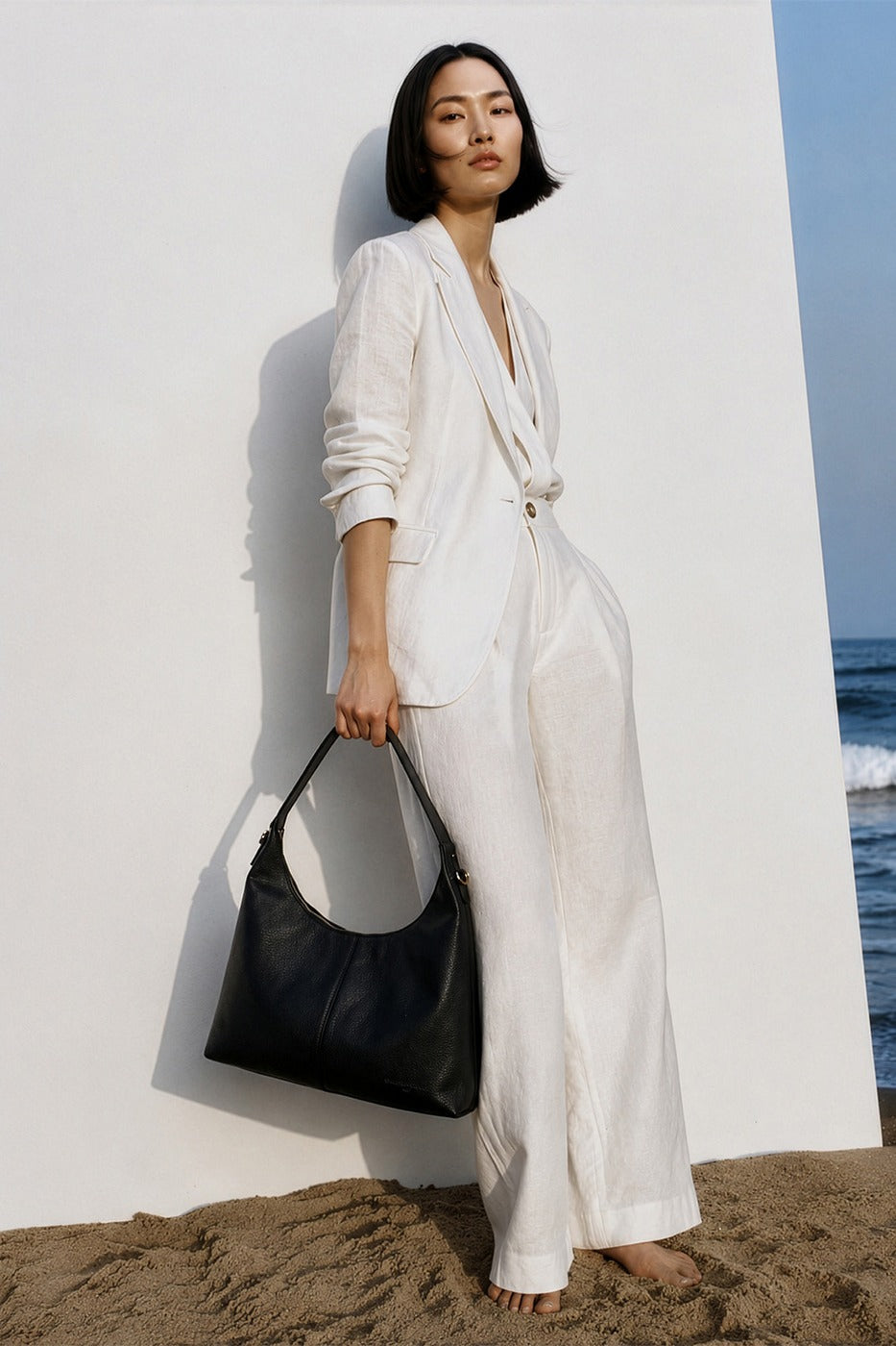 Bolso de Hombro Aliz - Negro