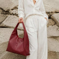 Bolso Bandolera Azia - Burdeos