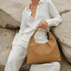 Azia Shoulder Bag - Taupe