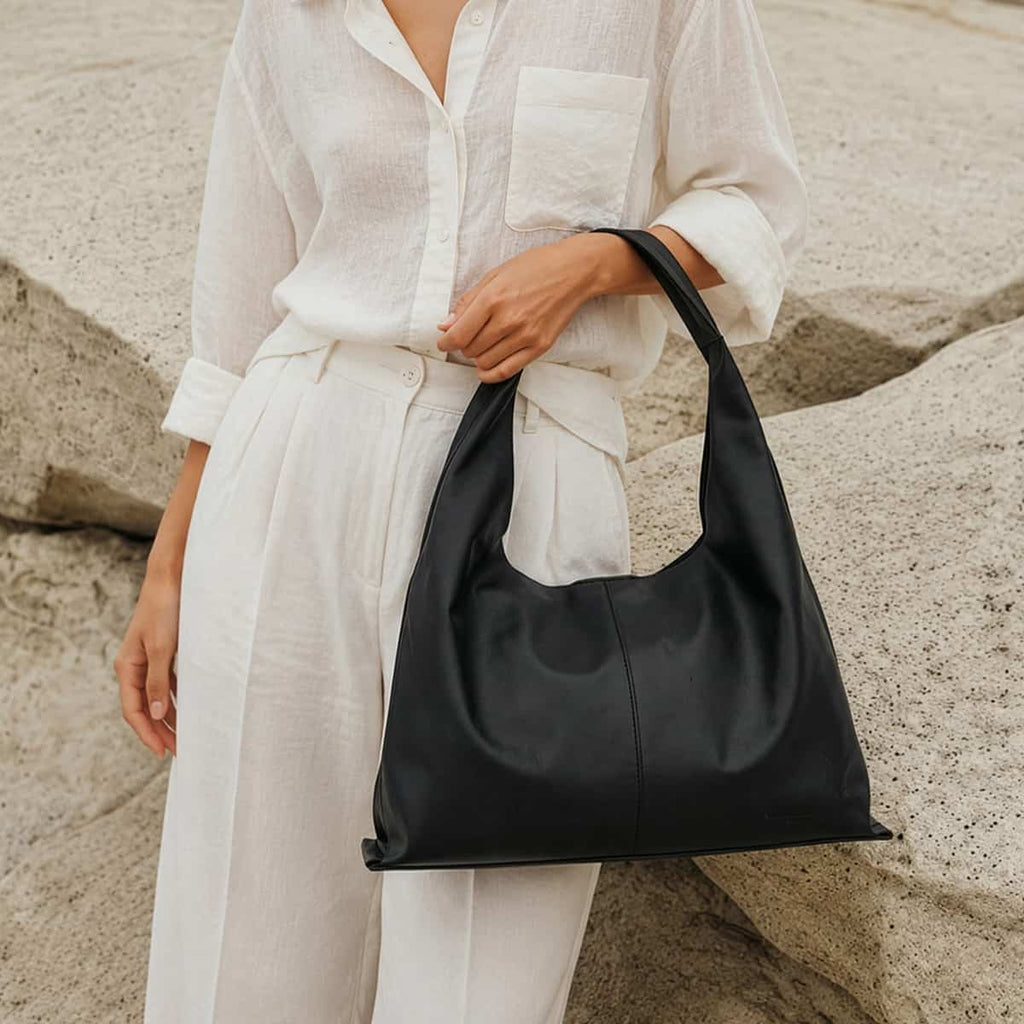 Azia Shoulder Bag - Black