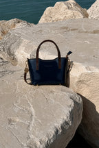 Bailey Handbag - Blue/Mocha