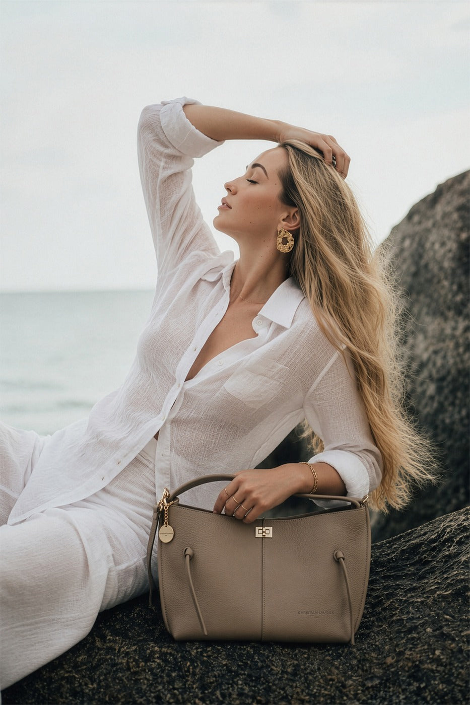 Callie Handbag - Taupe