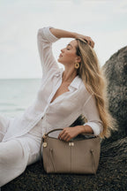 Callie Handbag - Taupe