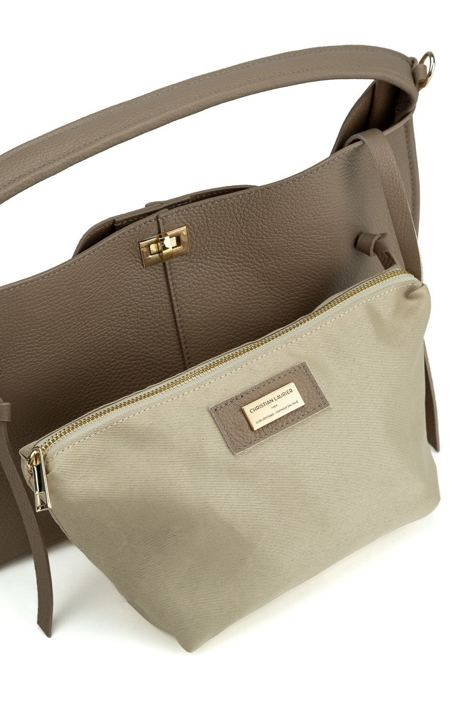 Callie Handbag - Taupe