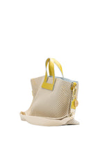 Bolso Bandolera Capri - Blanco Roto / Amarillo
