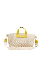 Bolso Bandolera Capri - Blanco Roto / Amarillo