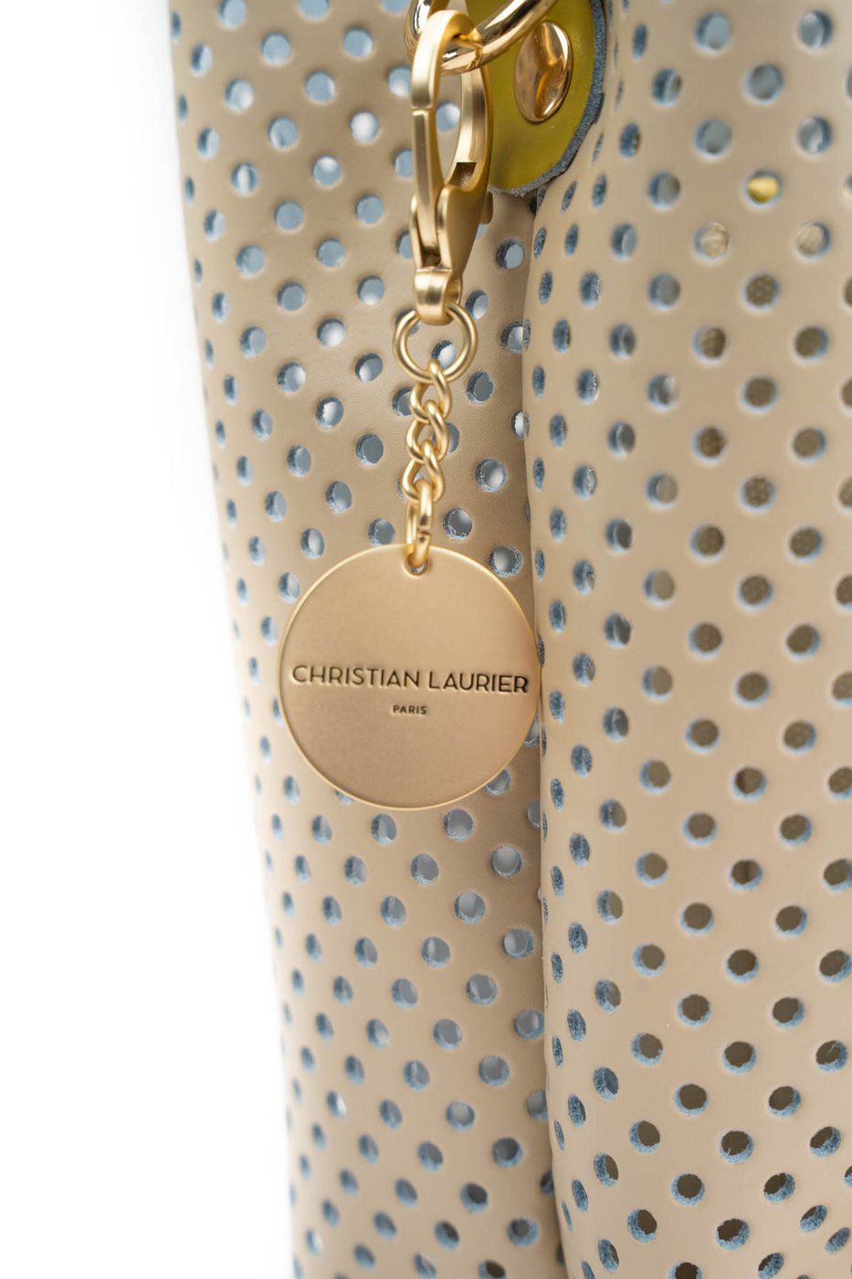 Bolso Bandolera Capri - Blanco Roto / Amarillo
