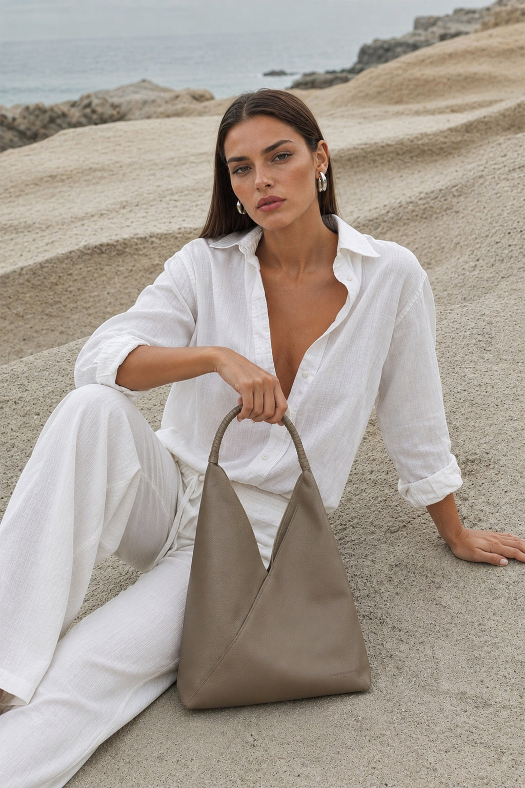 Celiah Shoulder Bag - Taupe