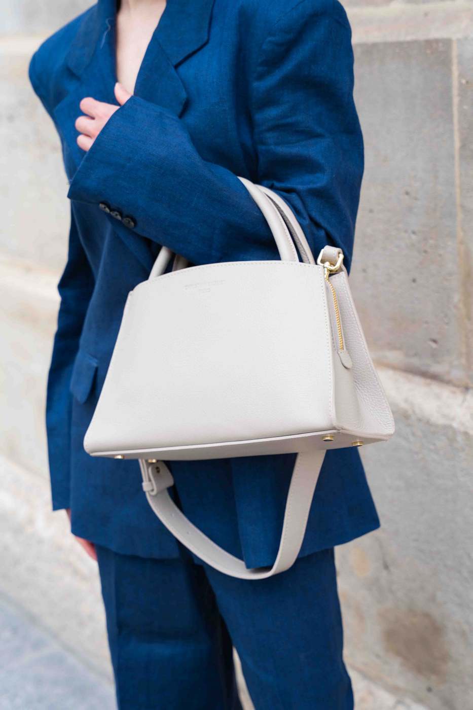 Bolso Bandolera Horizon - Gris Claro