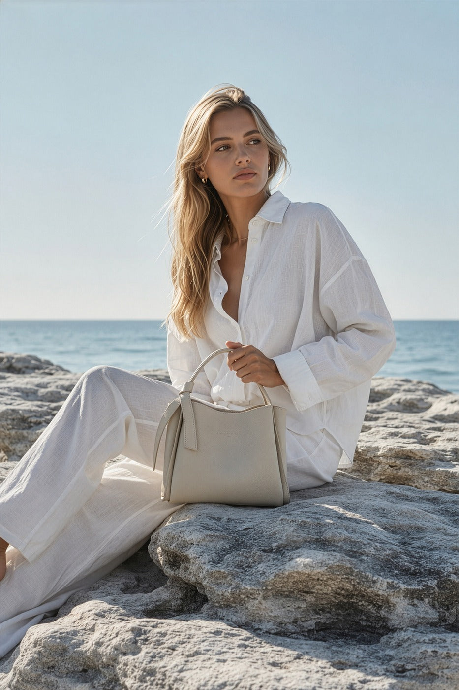 Justina Crossbody Bag - Off-White
