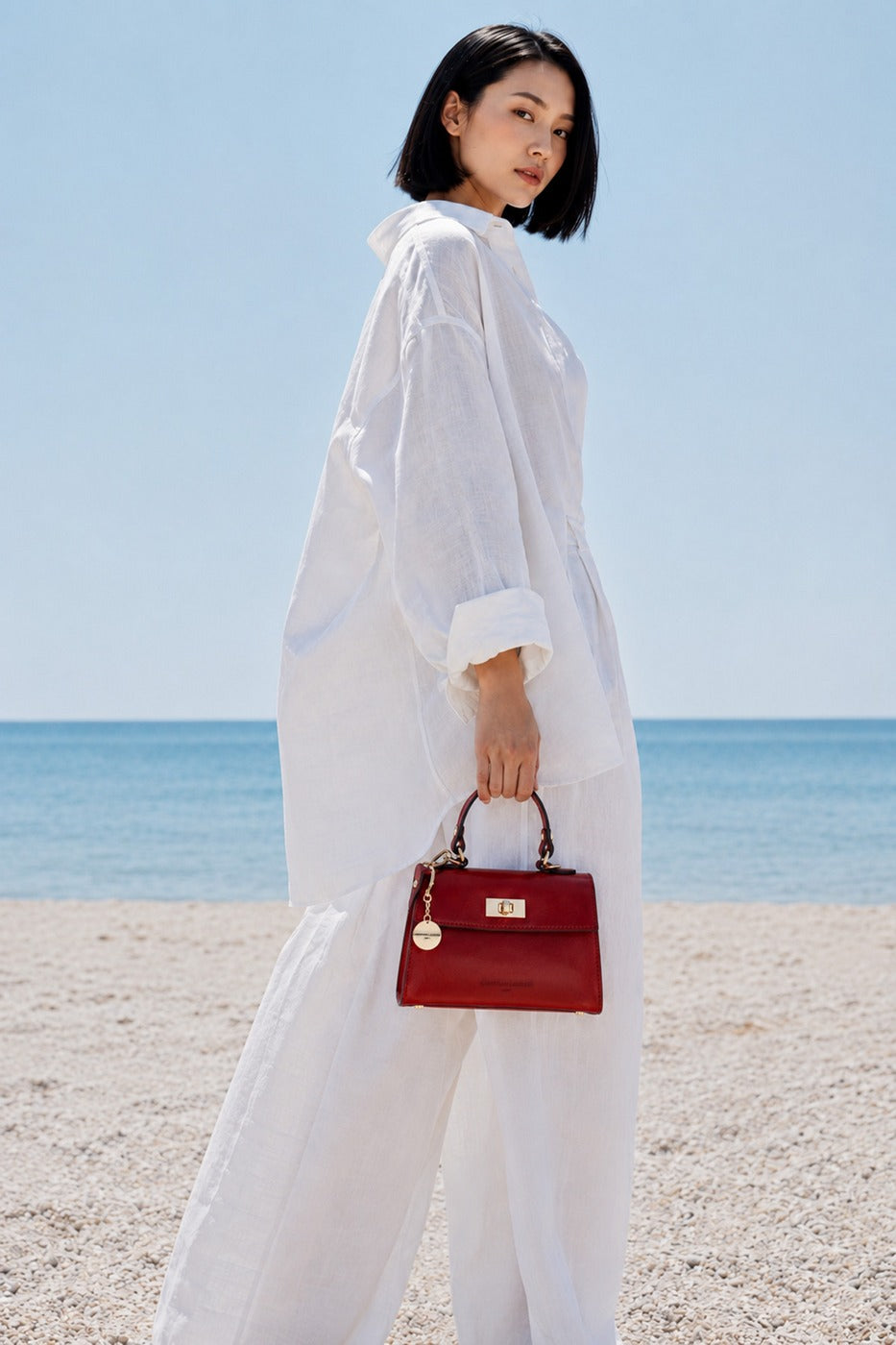 Malia Handbag - Red