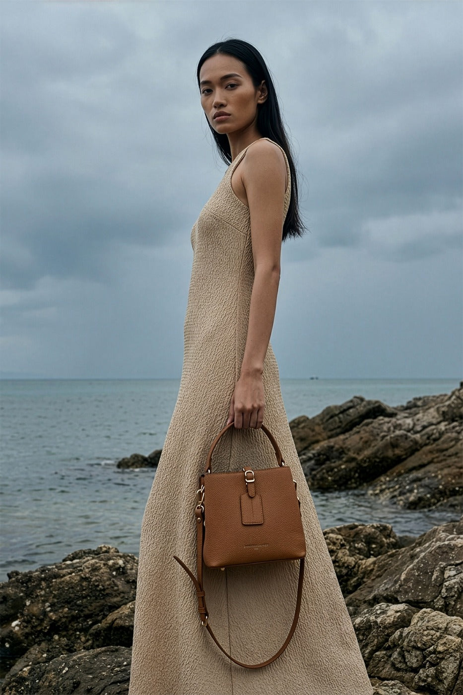 Bolso de Mano Mara - Camel