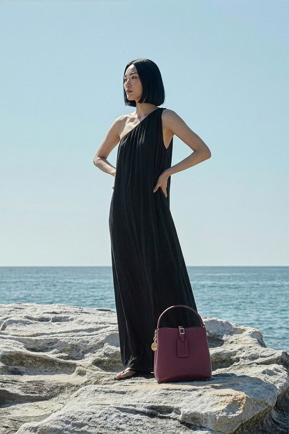 Mara Handbag - Plum