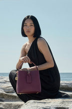 Mara Handbag - Plum
