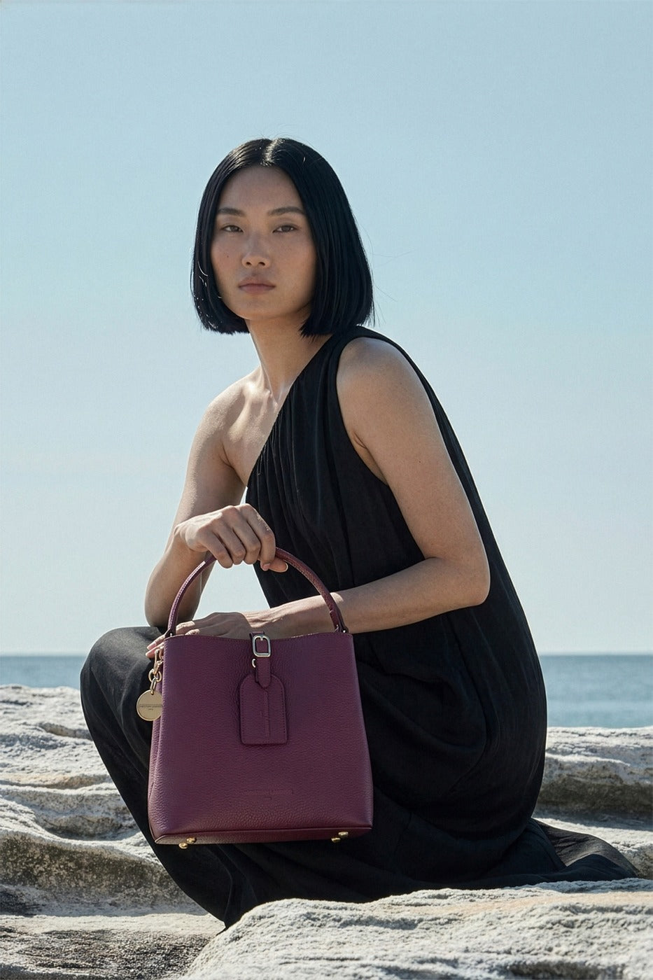 Mara Handbag - Plum