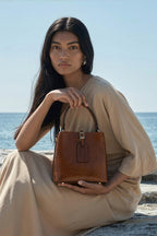 Myra Handbag - Cognac