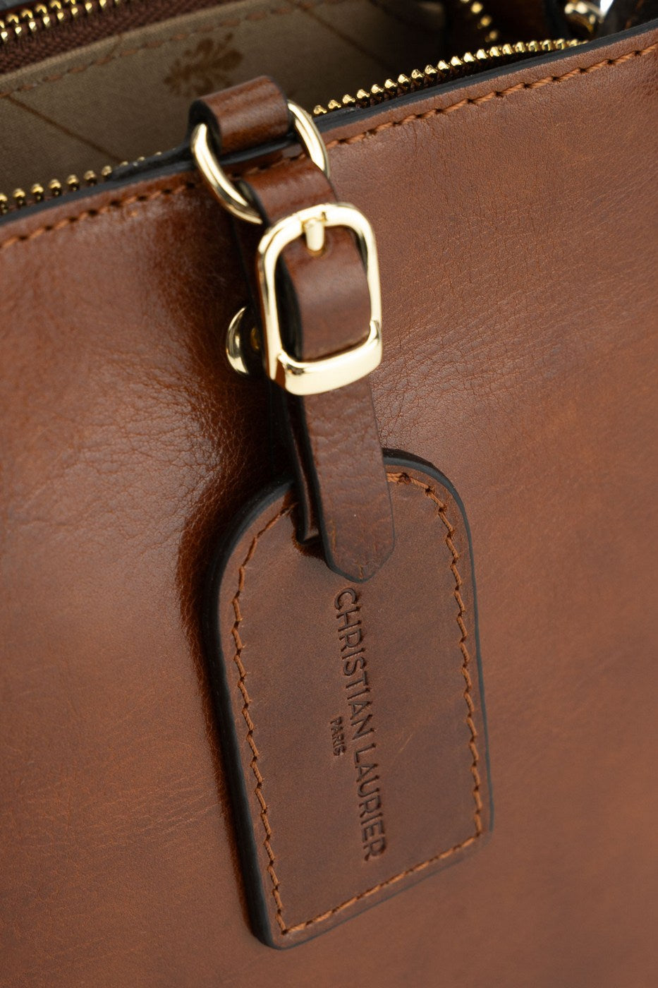 Myra Handbag - Cognac