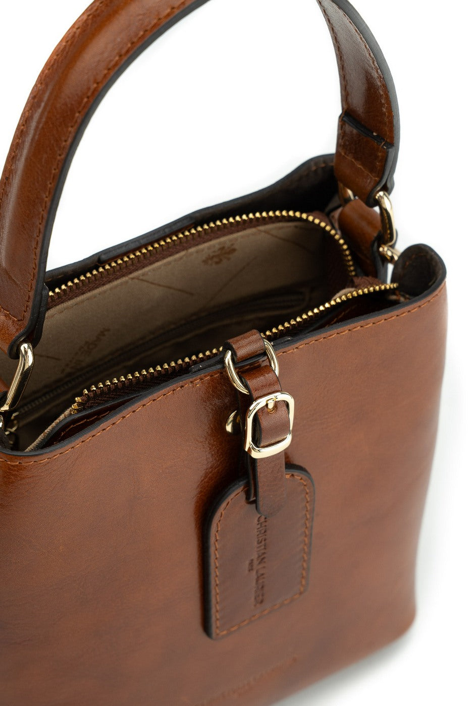 Myra Handbag - Cognac