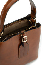 Myra Handbag - Cognac