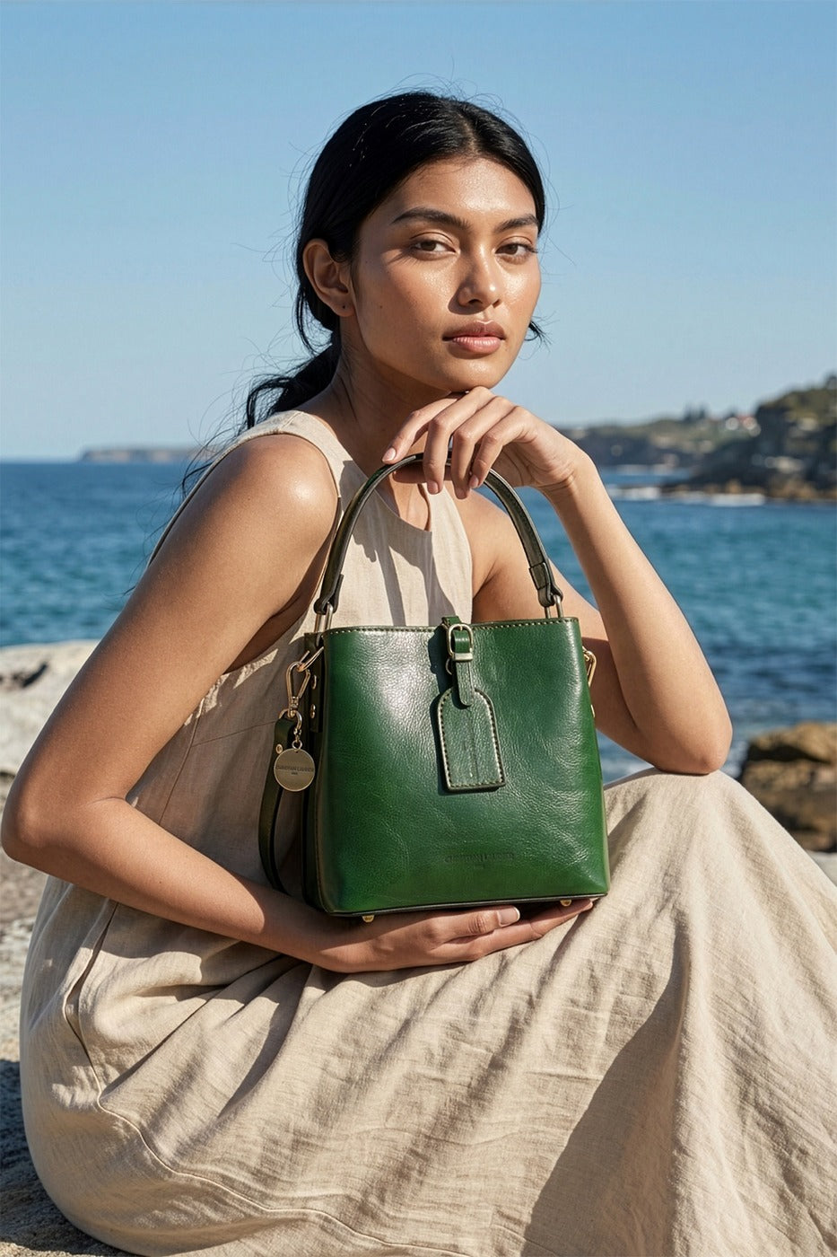 Myra Handbag - Green