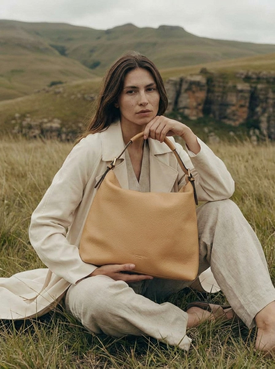 Orient Shoulder Bag - Light Orange