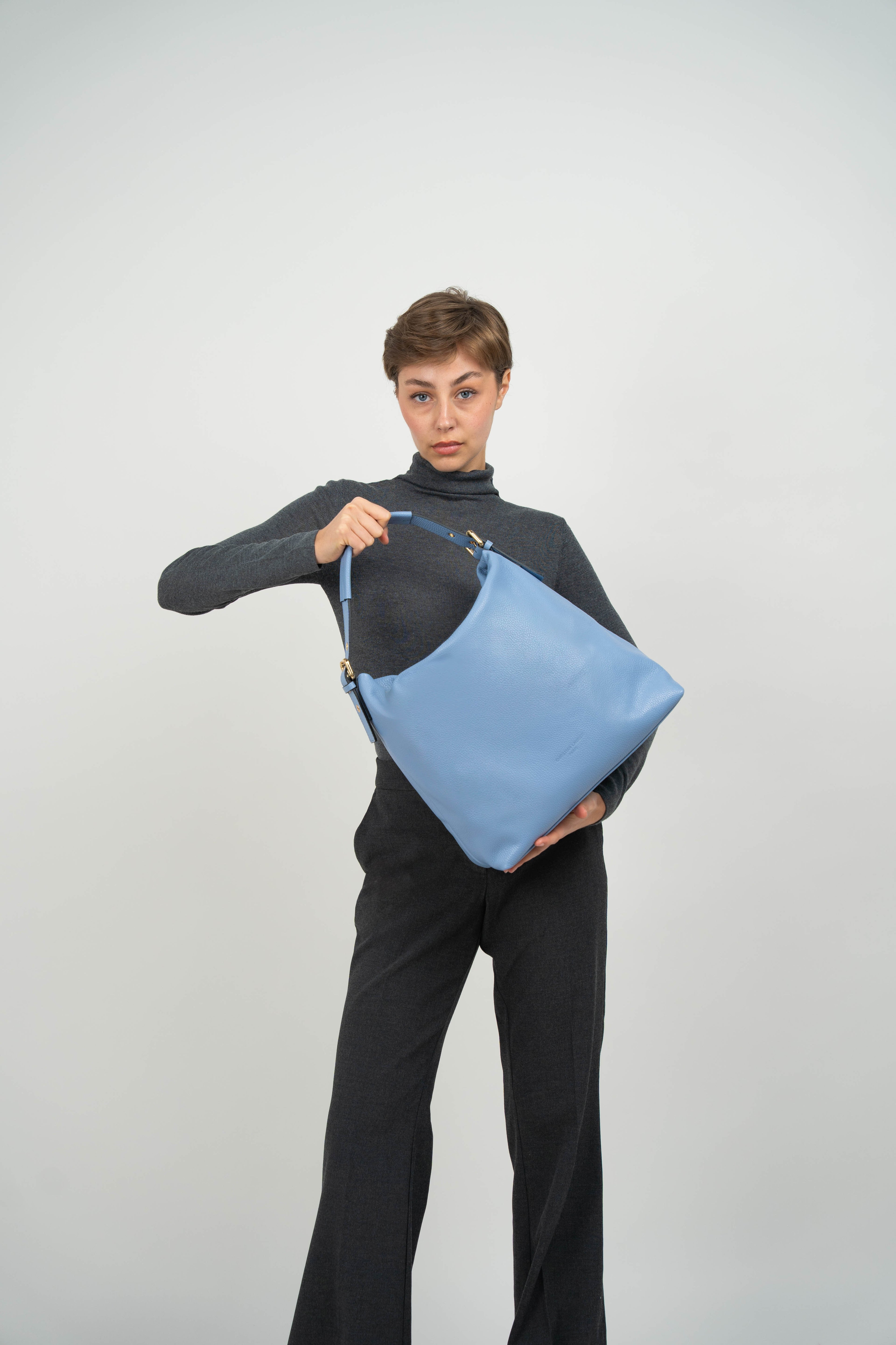 Orient Shoulder Bag - Sky Blue