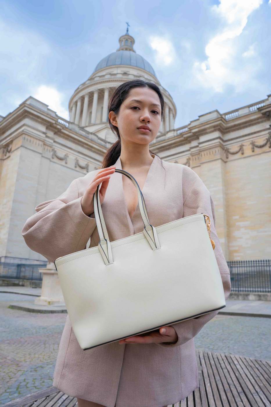 Bolso Bandolera Serinity - Blanco Roto